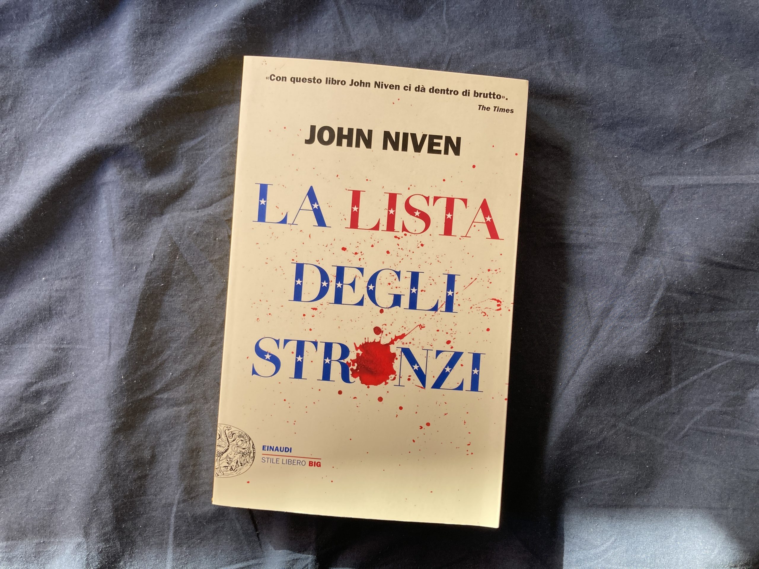 immagine copertina john niven la lista degli stronzi